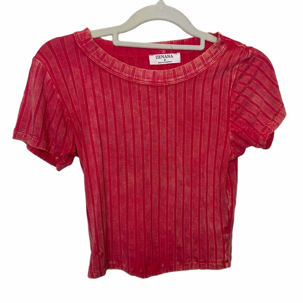 Zenana Pink Top Size Small
